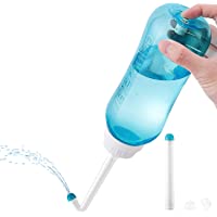 Peri Botella de 500 ml para cuidado posparto- bidé portátil de viaje para bebé- mujer o paciente postrado en cama con 2…